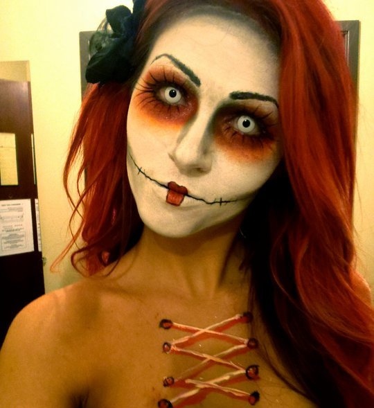 2010, halloween and make up