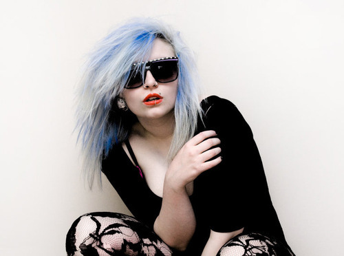 alternative, alternative girl and blue hair