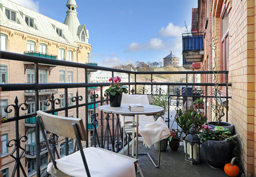 beautiful, city and patio
