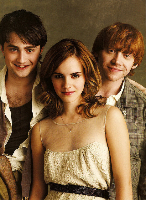 daniel radcliffe, emma watson, family, harry potter, magic, rupert grint