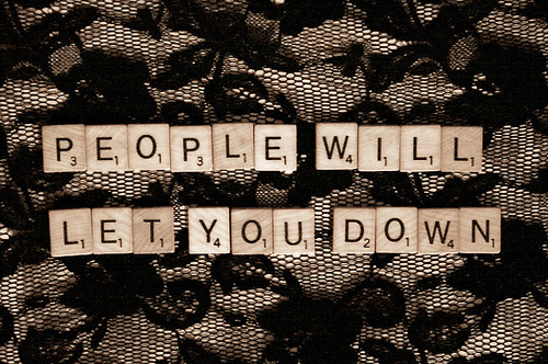 down, let and people
