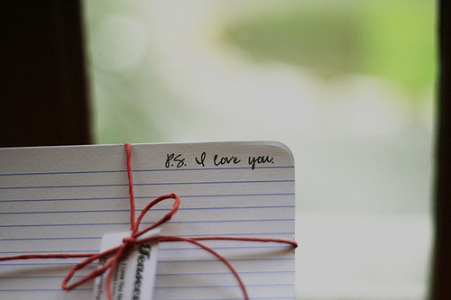 Love You On Paper. hand writing, i love you,