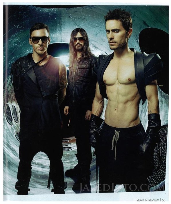 30 seconds to mars, abs and jared leto