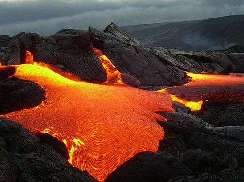 art, beauty, frodo, nature, orange, volcano