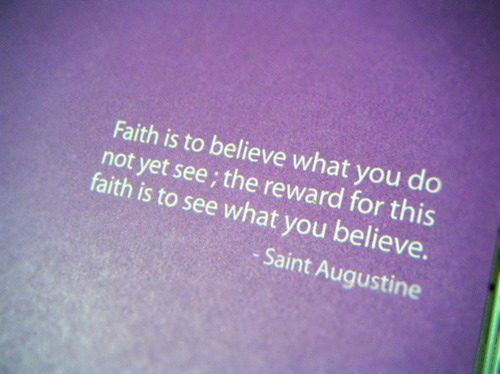 Believe In Faith