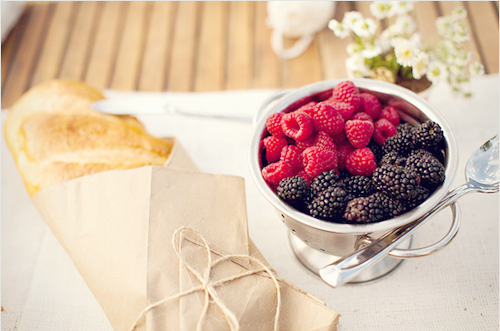 blackberry, bread and cute