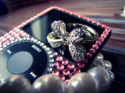 bling,  ipod and  jewels