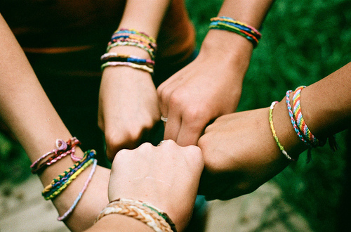 bracelets, film and friendship