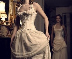 corset,  couture and  dress