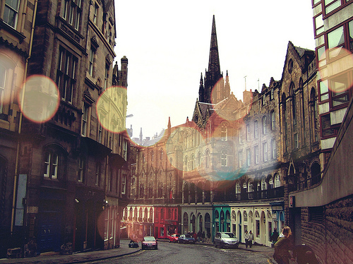 art, beautiful, bokeh, edinburgh, england, photography