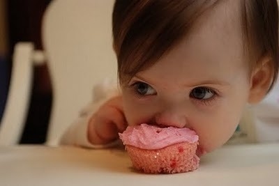 baby,  child and  cupcake