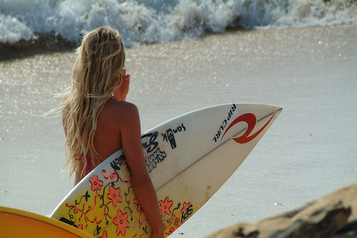 beach hair, girl and ocean