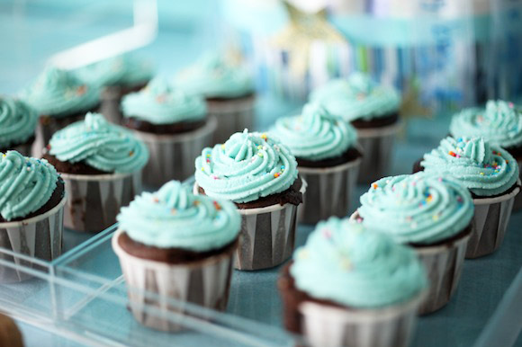 blue, cake and cupcake