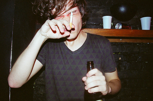 boy, cute and drink