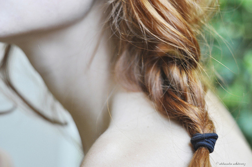 braid, girl and hair