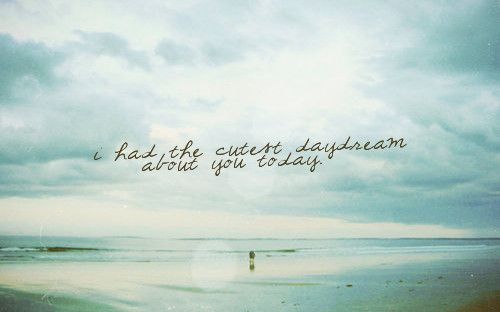 Big Blue Ocean Quote Stretched