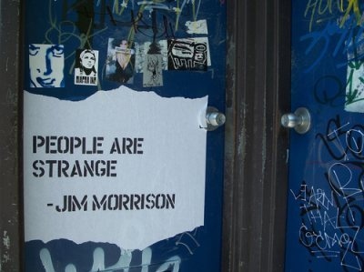 grafitti,  jim morrison and  life