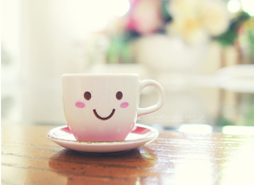 adorable, cup and happy
