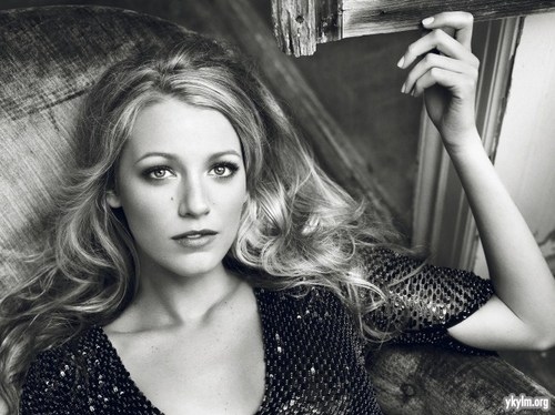 black and white blake lively fashion glamour gossip girl photography