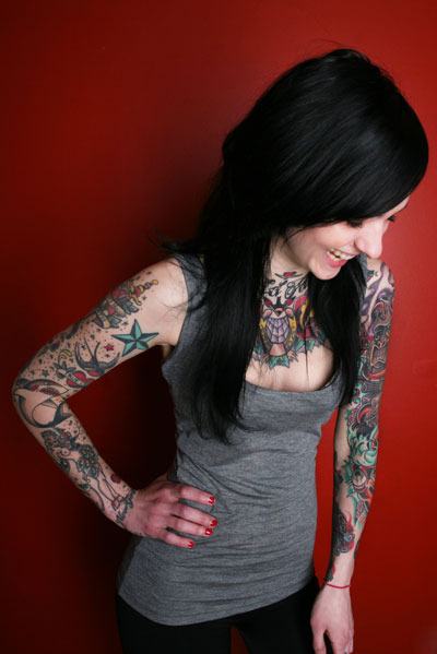 black, girl, hair, separate with comma, tattoo, tatuagem