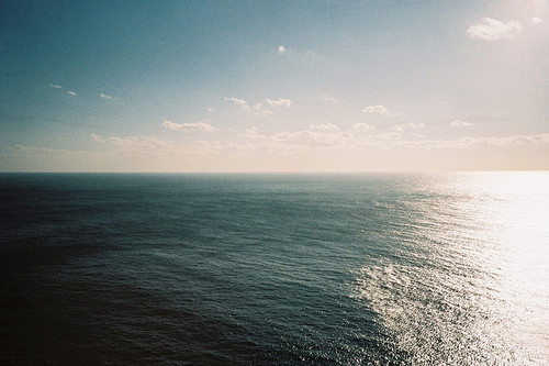 blue, clouds, sea, sky, summer, sun