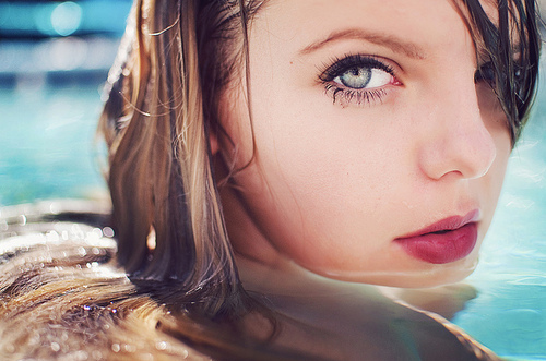blue eyes, cute and girl