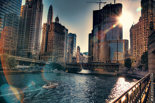 chicago, city and nature