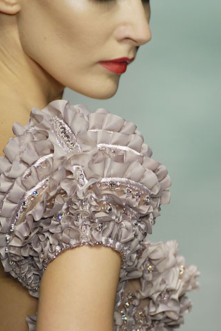 couture, crystals and detail