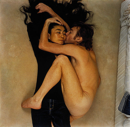 john lennon,  love and  naked