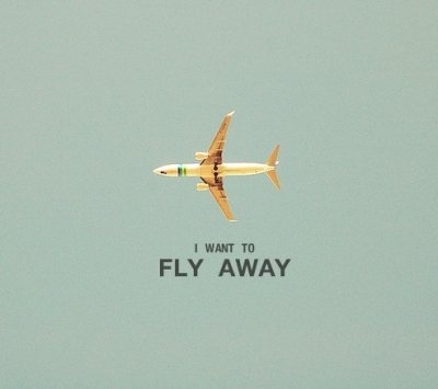 airplane, away and fly