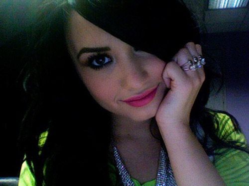 demi lovato hair 2011. beauty, black hair, demi, demi