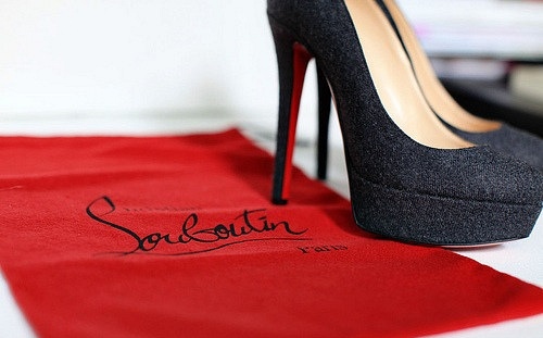 black,  fashion and  heels
