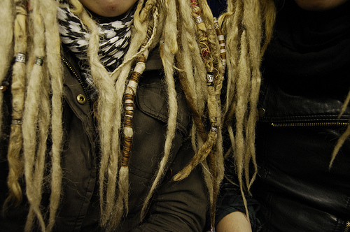 blond, boy and dread