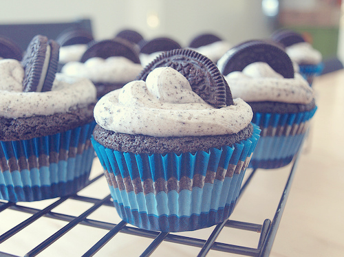 blue, cupcake and cute