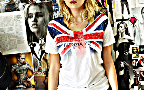 british flag,  fashion and  girl