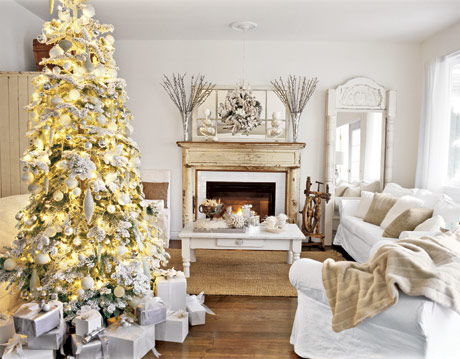 christmas, christmas tree and decor