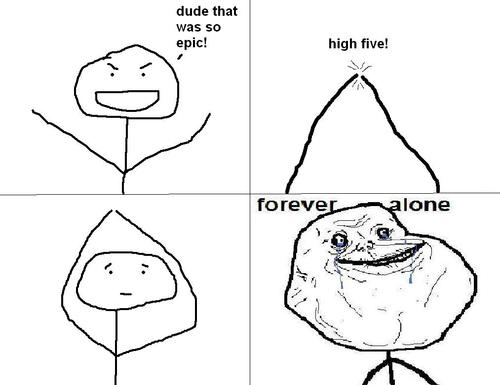 comic, forever alone, hahaha, lmao, lol, memes