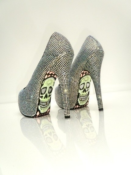 diamonds, heels and shoes