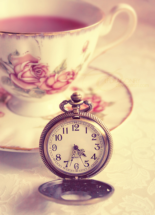 tea, teacup and time