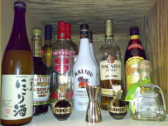 alcohol, bacardi and drinking