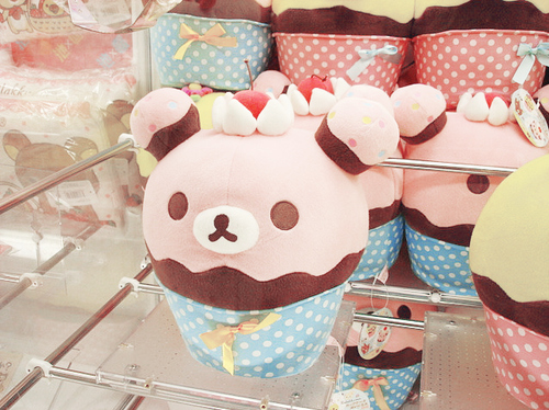 bear, chocolate and cupcake