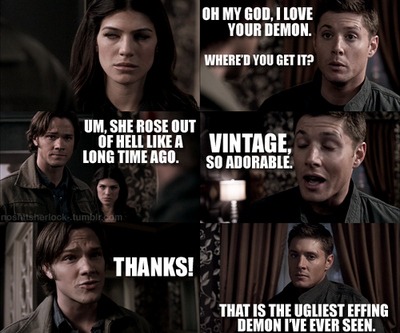 bitchy, dean and funny