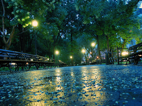 blue, green, lights, my scape, nature, photography