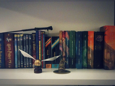 books,  harry potter and  snich