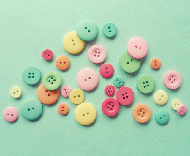 button, buttons and colorful