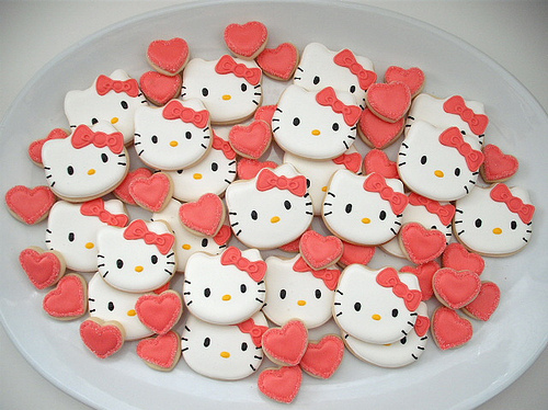 colorful, cookies, cute, fun, girly, hearts