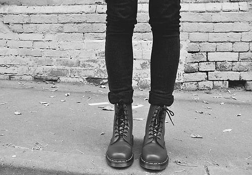 dr martens denim
