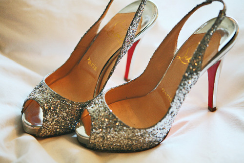 fashion, glitter and heels