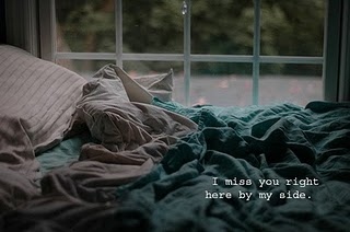 bed,  i miss you and  love