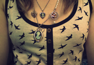 bird,  fashion and  girl